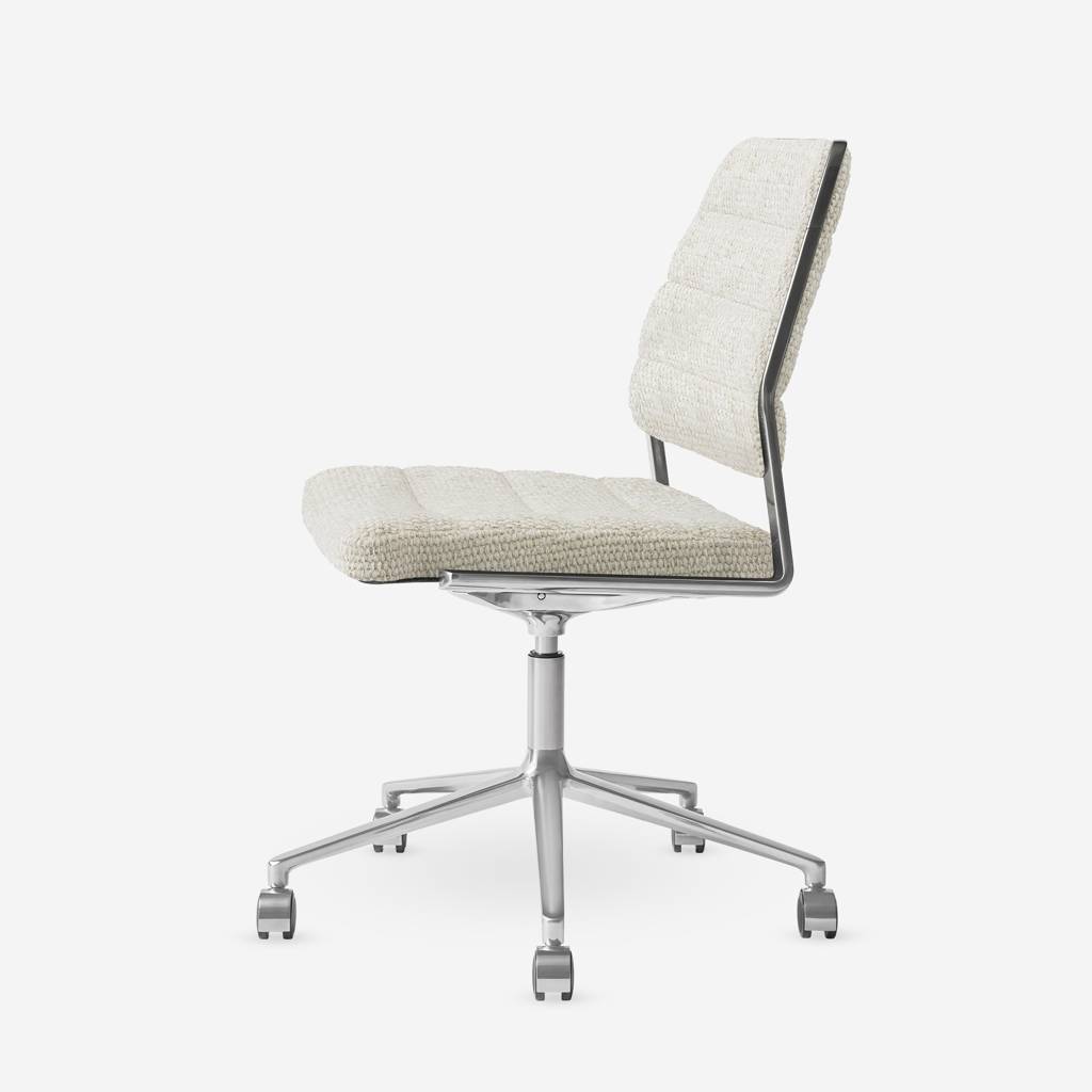 Vipp Swivel Chair | 454+ - vipp454+ - Wavy, Castors