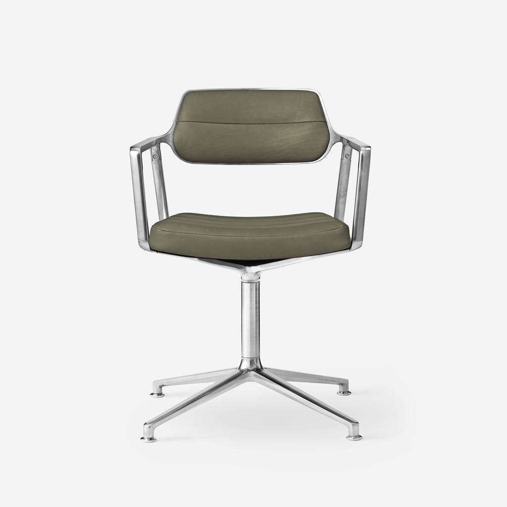 Vipp Swivel Chair | 453 - vipp453 - Bosco Green, Gliders
