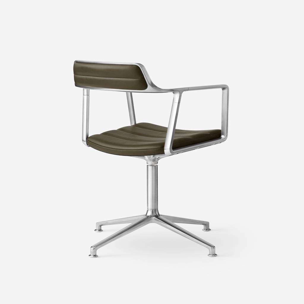 Vipp Swivel Chair | 452 - vipp452 - Bosco Green, Gliders