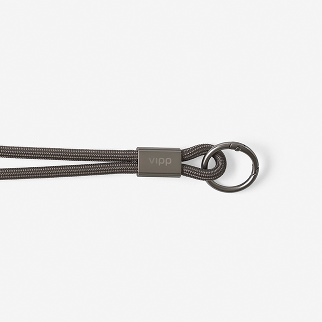 Vipp Key Strap - vipp320 - Tunnel, grey, 45 cm