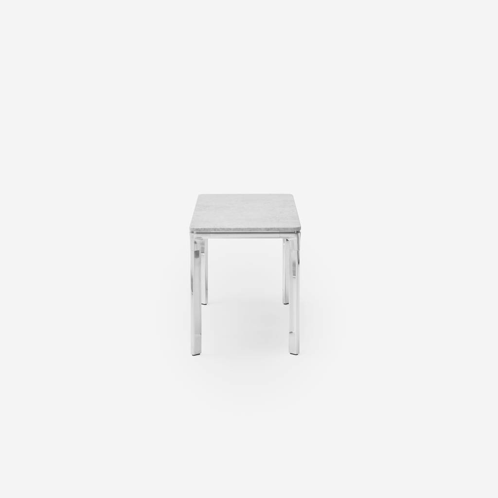 Vipp Coffee Tables Square - vipp426-427 - Sky Grey bush hammered, 30x70