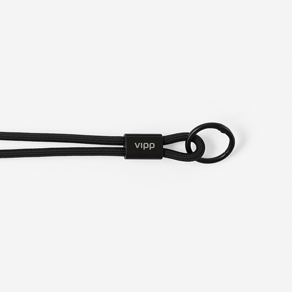 Vipp Key Strap - vipp320 - Shelter, black, 18 cm