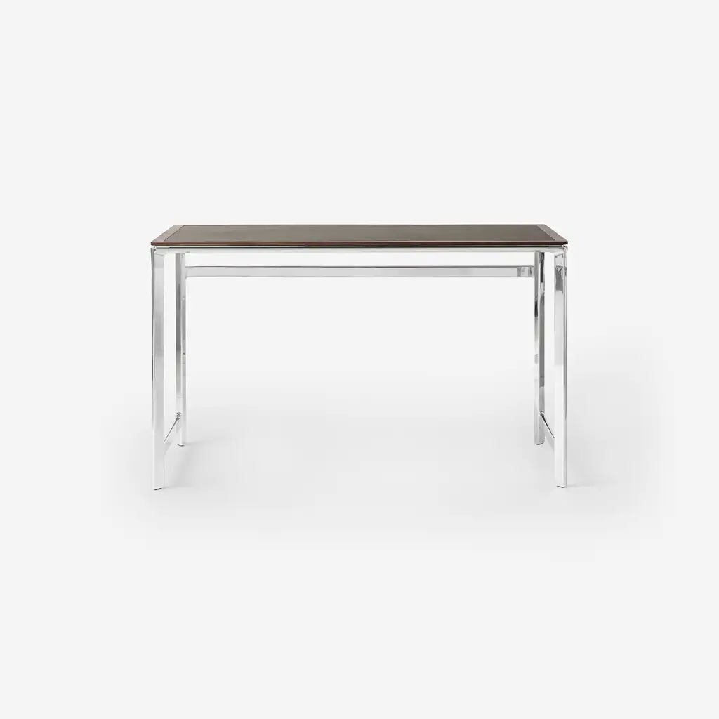 Vipp Studio Desk, Walnut w/bosco leather