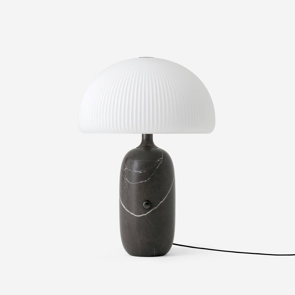 Vipp Sculpture Table Lamp - vipp591-592 - Grey, Large