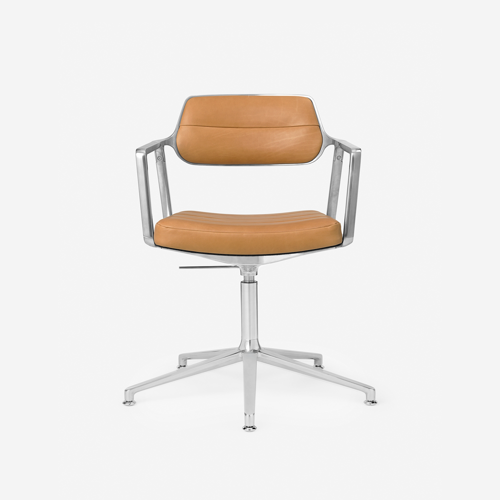 Vipp Swivel Chair | 453+ - vipp453+ - Camel, Gliders