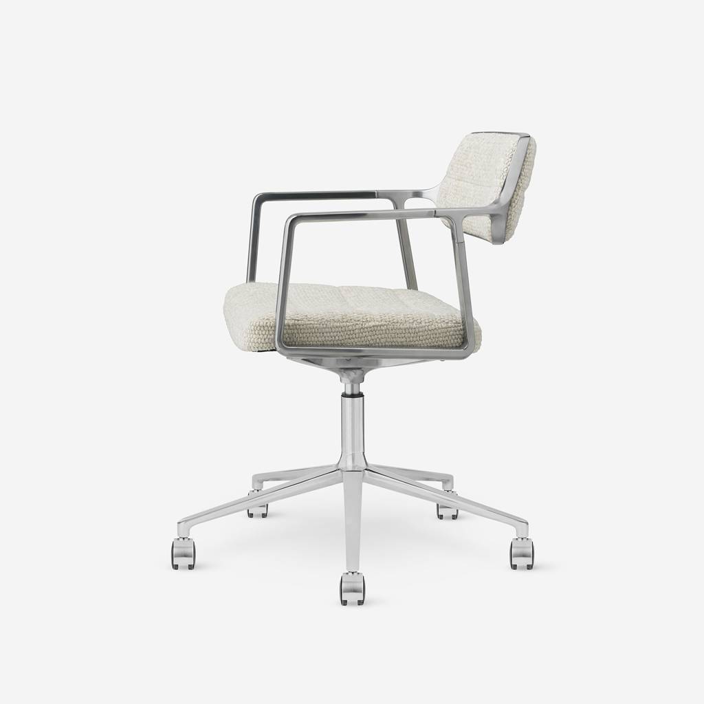 Vipp Swivel Chair | 453+ - vipp453+ - Wavy, Castors