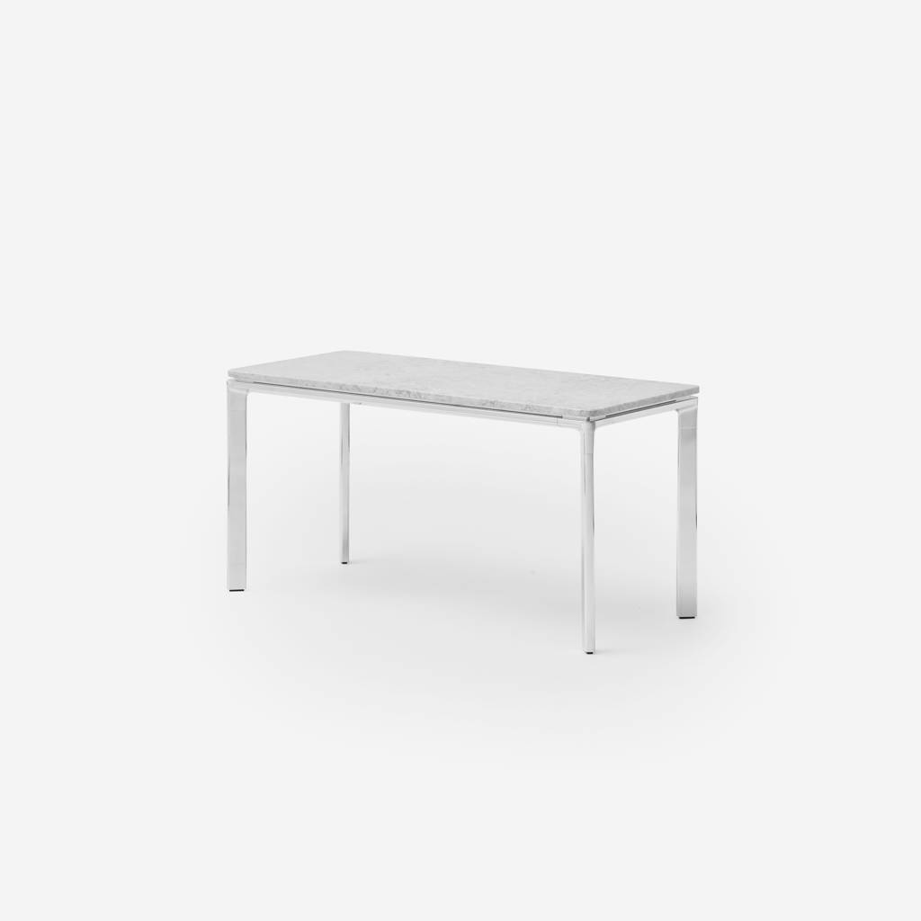Vipp Coffee Tables Square - vipp426-427 - Sky Grey bush hammered, 30x70
