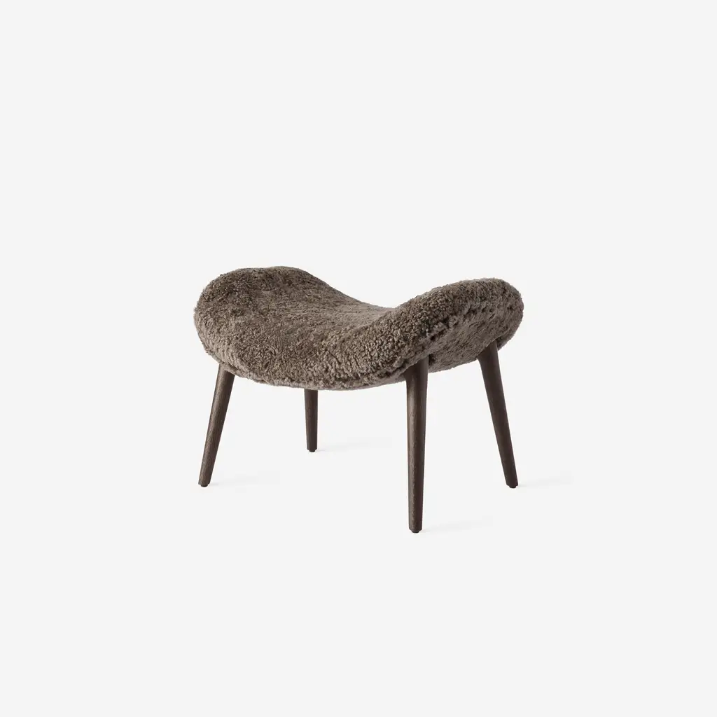 Vipp Lodge Footstool, Umber