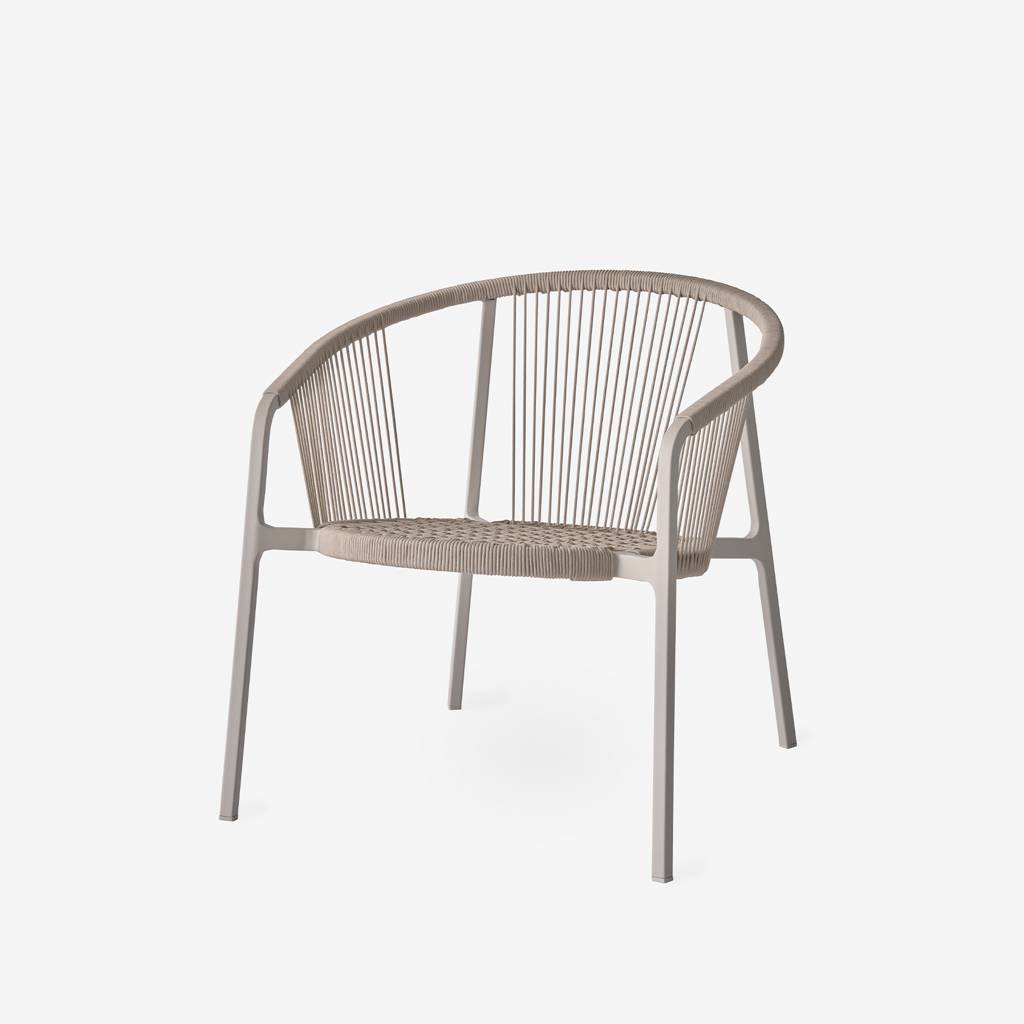Vipp Lagrasse Lounge Chair - vipp712 - Light Grey