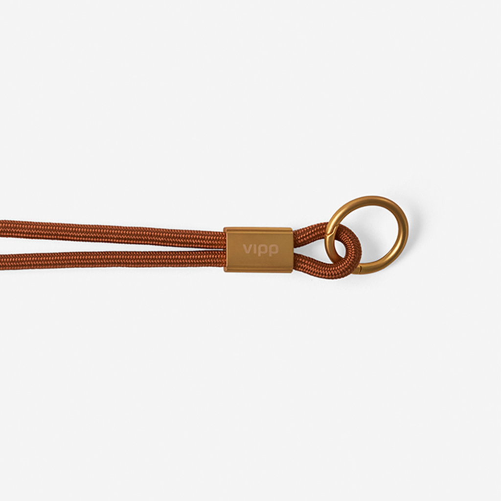 Vipp Key Strap - vipp320 - Todos Santos, ochre, 18 cm