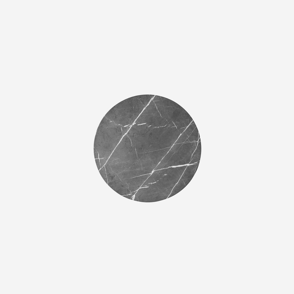 Vipp Coffee Tables - vipp423-425 - Pietra Grey, Ø60