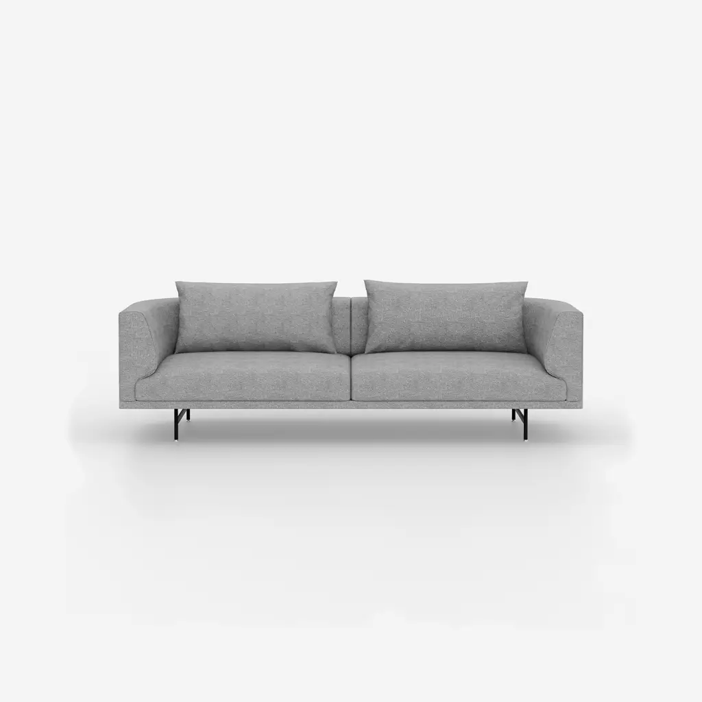 Vipp Chimney Sofa | 3-seater, Brook Grey melange