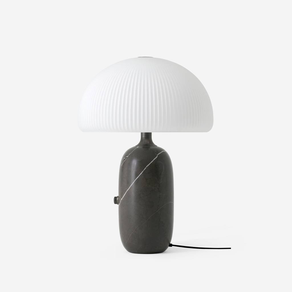 Vipp Sculpture Table Lamp - vipp591-592 - Grey, Large