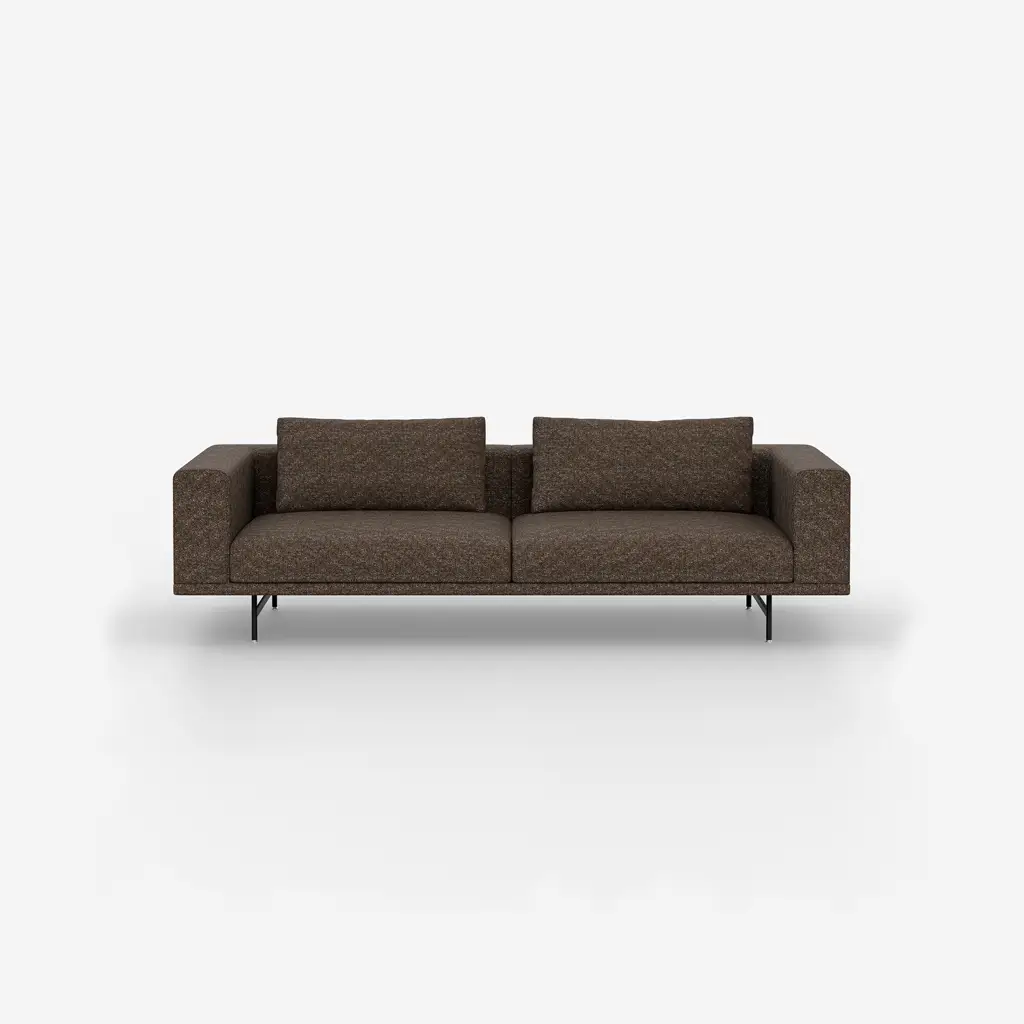 Vipp Loft Sofa | 3-seater, Bark Umber/off white