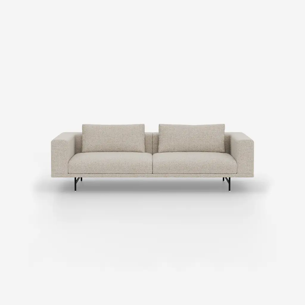 Vipp Loft Sofa | 3-seater, Bark Off white/light grey