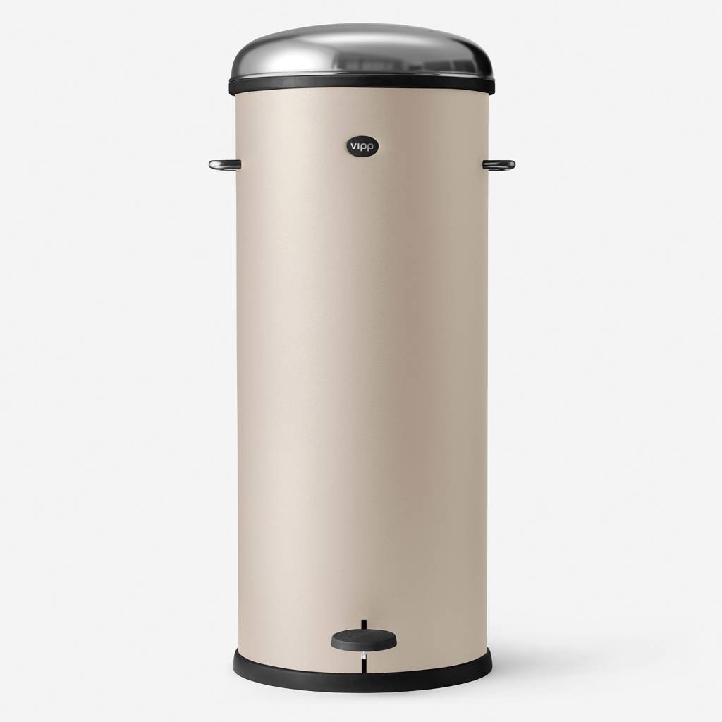 Vipp Pedal Bin 30 L / 8 Gal - vipp17 - Beige
