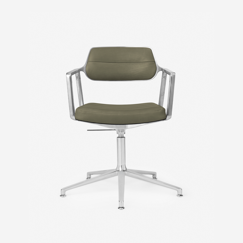 Vipp Swivel Chair | 453+ - vipp453+ - Bosco Green, Gliders